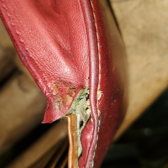 Coach Wallet Red Leather - Picture 8 of 9